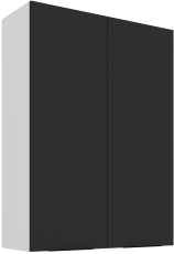 Gornji ormarić Aria - crna/bijela - 80 G-108 2F