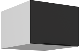 Gornji ormarić Aria - crna/bijela - 50 NAGU-36 1F