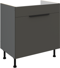 Donji ormarić Aria - siva/antracit - 80 ZL 1S BB