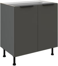 Donji ormarić Aria - siva/antracit - 80 D 2F BB