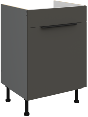 Donji ormarić Aria - siva/antracit - 60 ZL 1S BB