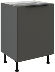 Donji ormarić Aria - siva/antracit - 60 D 1F BB