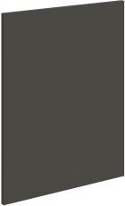 Vrata za ugradbenu perilicu posuđa Aria - siva/antracit - ZM 570x446