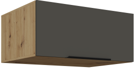 Gornji ormarić Aria - siva/artisan hrast - 80 NAGU-36 1F