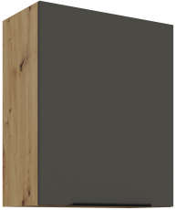 Gornji ormarić Aria - siva/artisan hrast - 60 G-72 1F