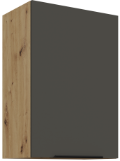 Gornji ormarić Aria - siva/artisan hrast - 50 G-72 1F