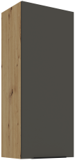 Gornji ormarić Aria - siva/artisan hrast - 45 G-108 1F