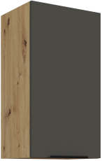 Gornji ormarić Aria - siva/artisan hrast - 40 G-72 1F