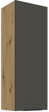 Gornji ormarić Aria - siva/artisan hrast - 40 G-108 1F