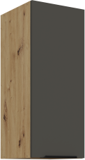 Gornji ormarić Aria - siva/artisan hrast - 30 G-72 1F