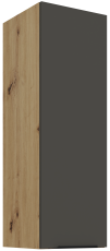Gornji ormarić Aria - siva/artisan hrast - 30 G-90 1F