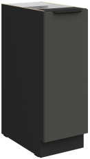 Donji ormarić Aria - siva/crna - 30 D CARGO BB