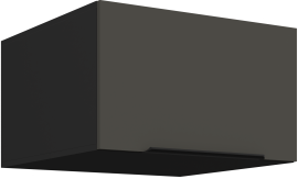 Gornji ormarić Aria - siva/crna - 60 NAGU-36 1F