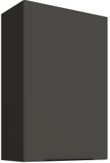 Gornji ormarić Aria - siva/crna - 60 G-90 1F