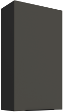 Gornji ormarić Aria - siva/crna - 60 G-108 1F