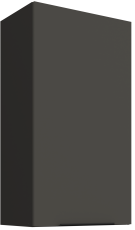 Gornji ormarić Aria - siva/crna - 50 G-90 1F