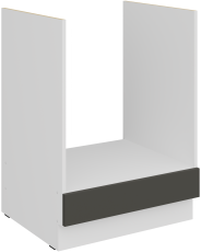 Donji ormarić za ugradbenu pećnicu Aria - siva/bijela - 60 D GAZ BB