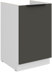 Donji ormarić Aria - siva/bijela - 50 ZL 1F BB