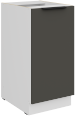 Donji ormarić Aria - siva/bijela - 40 D 1F BB