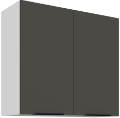 Gornji ormarić Aria - siva/bijela - 80 G-72 2F