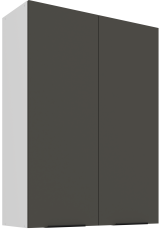 Gornji ormarić Aria - siva/bijela - 80 G-108 2F