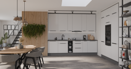 Kuhinjski sastav Aria - bijela/antracit