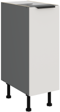 Donji ormarić Aria - bijela/antracit - 30 D CARGO BB