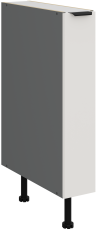Donji ormarić Aria - bijela/antracit - 15 D CARGO BB