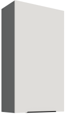 Gornji ormarić Aria - bijela/antracit - 60 G-108 1F