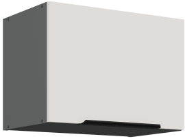 Gornji ormarić Aria - bijela/antracit - 50 GU-36 1F