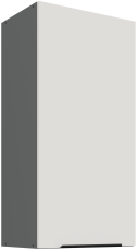 Gornji ormarić Aria - bijela/antracit - 45 G-90 1F