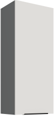 Gornji ormarić Aria - bijela/antracit - 45 G-108 1F