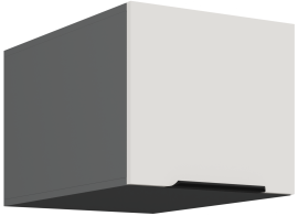 Gornji ormarić Aria - bijela/antracit - 40 NAGU-36 1F