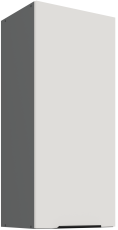 Gornji ormarić Aria - bijela/antracit - 40 G-90 1F