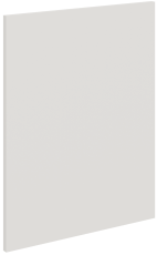 Vrata za ugradbenu perilicu posuđa Aria - bijela/antracit - ZM 570x446