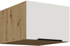 Gornji ormarić Aria - bijela/artisan hrast - 50 NAGU-36 1F