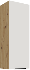 Gornji ormarić Aria - bijela/artisan hrast - 40 G-108 1F