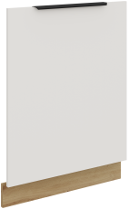 Vrata za ugradbenu perilicu posuđa Aria - bijela/artisan hrast - ZM 713x596