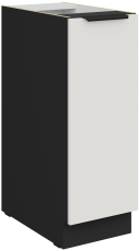 Donji ormarić Aria - bijela/crna - 30 D CARGO BB