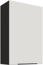 Gornji ormarić Aria - bijela/crna - 60 G-90 1F