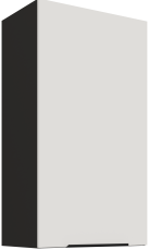 Gornji ormarić Aria - bijela/crna - 50 G-90 1F