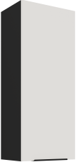Gornji ormarić Aria - bijela/crna - 45 G-108 1F 