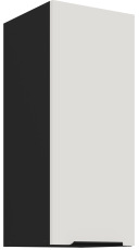 Gornji ormarić Aria - bijela/crna - 30 G-72 1F