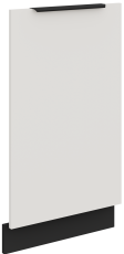 Vrata za ugradbenu perilicu posuđa Aria - bijela/crna - ZM 713x446