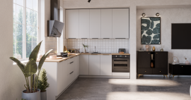 Kuhinjski sastav Aria - bijel