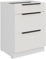 Donji ormarić Aria - bijela - 60 D 3S BB 