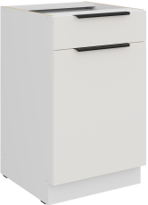 Donji ormarić Aria - bijela - 50 D 1F 1S BB