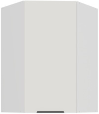 Gornji kutni ormarić Aria - bijela - 60x60 GN-90 1F (45°)