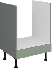 Donji ormarić za ugradbenu pećnicu Aria - akvamarin/antracit - 60 D GAZ BB