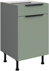 Donji ormarić Aria - akvamarin/antracit - 50 D 1F 1S BB